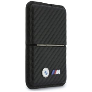 Piniginė BMW M Carbon Metal Logos MagSafe juoda - Image 4