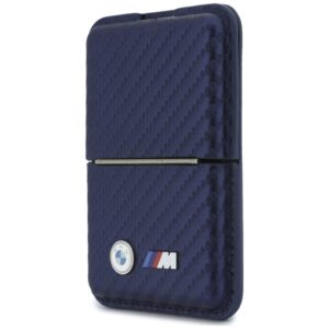 Piniginė BMW M Carbon Metal Logos MagSafe tamsiai mėlyna - Image 3