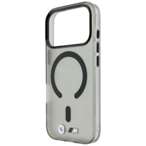 Dėklas BMW M IML Frosted Metal Logo & Trims MagSafe, skirtas iPhone 18 Pro / 17 Pro, juodas - Image 6
