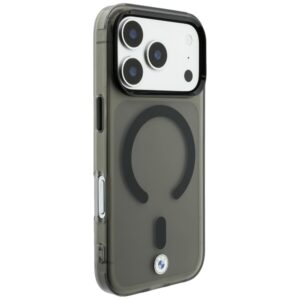 Dėklas BMW Sign Frosted IML & Metal Logo MagSafe, skirtas iPhone 18 Pro / 17 Pro, pilkas - Image 4