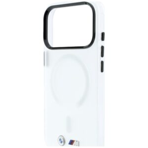 Dėklas BMW M IML Frosted Metal Logo & Trims MagSafe, skirtas iPhone 18 Pro Max / 17 Pro Max, skaidrus - Image 6