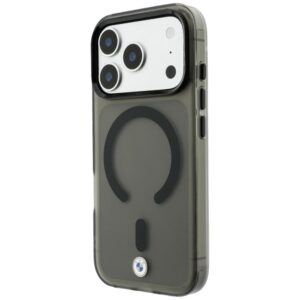 Dėklas BMW Sign Frosted IML & Metal Logo MagSafe, skirtas iPhone 18 Pro Max / 17 Pro Max, pilkas - Image 2