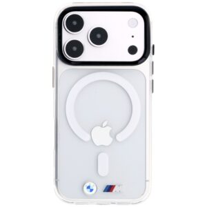 Dėklas BMW M IML Glossy Metal Logo & Trims MagSafe, skirtas iPhone 18 Pro Max / 17 Pro Max, skaidrus - Image 3