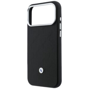 Dėklas + piniginė BMW Quilted Pattern Metal Logo, skirtas iPhone 18 Pro / 17 Pro, juodas - Image 6