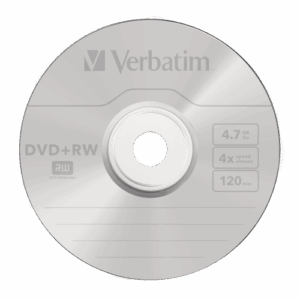 Verbatim 43488 DVD+RW SERL 4.7GB 4X Matt Silver Surface diskai (10 vnt pakuotėje) - Image 3