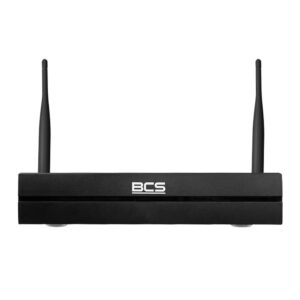 BCS BCS-L-NVR0401-4KE-W(2L) tinklinis vaizdo įrašymo įrenginys (NVR) 1U Juoda