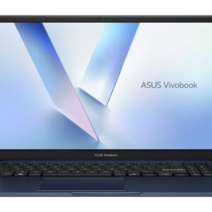 ASUS Vivobook 15 X1504MA-BQ203 Intel Core 5 320 Nešiojamas kompiuteris 39,6 cm (15.6") „Full HD“ 16 GB DDR5-SDRAM 512 GB SSD Wi-Fi 6 (802.11ax) Mėlyna