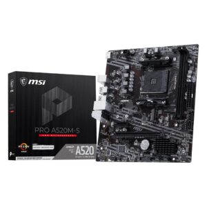 MSI PRO A520M-S pagrindinė plokštė