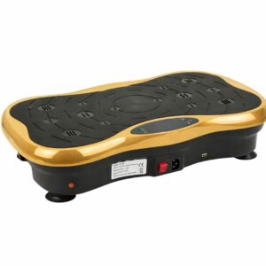 Extralink Moonwalk Spin Move Platofrma Wibracyjna do Cwiczen Fitness 200W zlota - Image 2