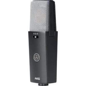 AKG C114 - didelės diafragmos kondensatorinis mikrofonas su keliais įrašymo režimais (juodas) - Image 1