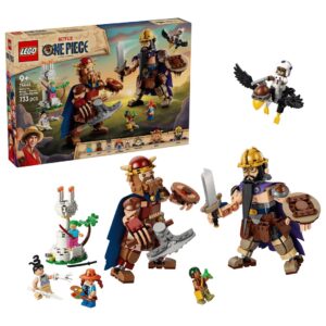 LEGO ONE PIECE 75644 Dorry prieš Brogy - Little Garden milžinai