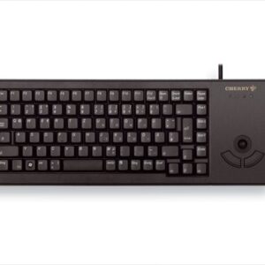 CHERRY XS Trackball klaviatūra Universalus USB QWERTY Anglų (JAV) Juoda - Image 1