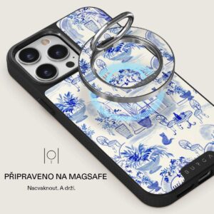 Burga magnetinis žiedas-laikiklis, sidabrinis - Sobremesa - Image 2