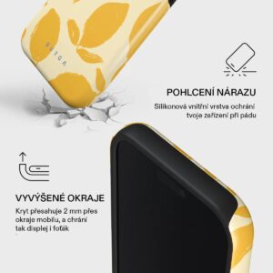 Burga Tough Magsafe dėklas, Lemon Tart - iPhone 17 Pro - Image 2