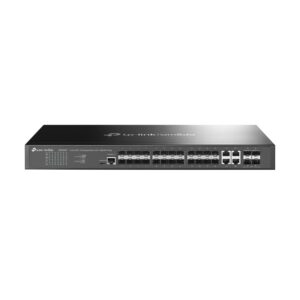 TP-Link Omada TL-SG3428XF Valdomas L2+ 1U Juoda - Image 1