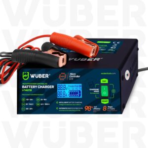Mikroprocesorinis automobilio akumuliatoriaus įkroviklis 10 A 6–150 Ah 2–24 V W14018 WUBER - Image 2