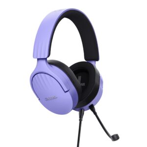 Trust GXT 489P FAYZO Laisvų rankų įranga Vielinis Su lankeliu Žaidimams Juoda, Violetinė - Image 3