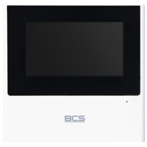 BCS BCS-MON4000W-S vaizdo telefonspynės sistema 10,9 cm (4.3") Juoda, Balta