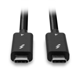 Lindy 31121 „Thunderbolt“ kabelis 2 m 40 Gbit/s Juoda - Image 3