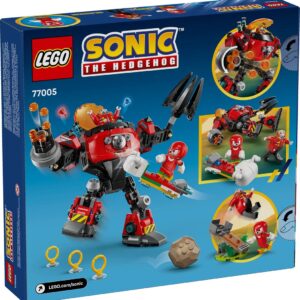 LEGO SONIC THE HEDGEHOG 77005 Knuckles prieš Dr. Eggman Kiaušinių smulkintuvas Mech - Image 2