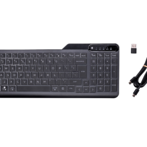 HP 400 Backlit Wired Keyboard