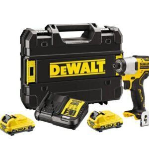 DEWALT SMŪGINIS SUKTUVAS 12V DCF801D2 163Nm 2x2,0Ah
