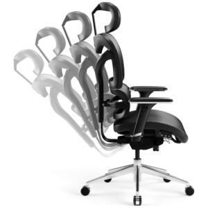 Ergonomiška kėdė Diablo Chairs V-Commander juoda - Image 6