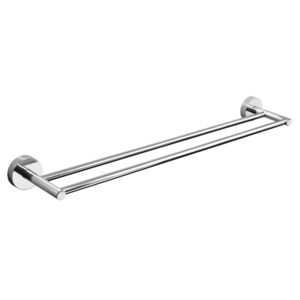 Dvigubas rankšluosčio laikiklis Kapitan UNO 12 62, chromas - Image 1