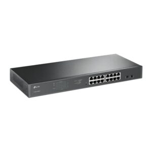 TP-Link TL-SG1218MPE Valdomas L2 Gigabit Ethernet (10/100/1000) Maitinimas per Eternetą (PoE) 1U Juoda - Image 2