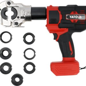 YATO Akumuliatorinis PEX vamzdžių presavimo įrankis U/TH 16–32 mm, 18 V, be akumuliatoriaus, YT-21733 - Image 1