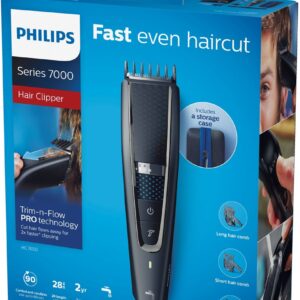 Philips HAIRCLIPPER Series 7000 HC7650/15 plaukų kirpimo mašinėlė Juoda, Pilka - Image 2
