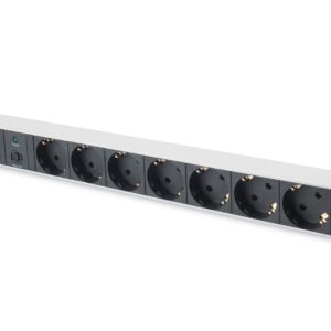 Digitus DN-95403 viršįtampių ribotuvas Juoda 7 AC išvestis(ys / čių) 250 V 2 m