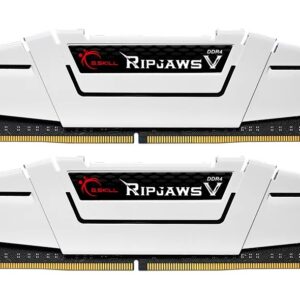 G.SKILL RIPJAWSV DDR4 2X8GB 3200MHZ CL16 REV2 WHITE - Image 1