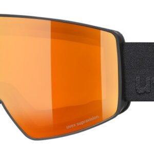 Uvex Skibrille scenic FM žiemos sporto akiniai Juoda Vyrams Raudona Sferiniai lęšiai - Image 1