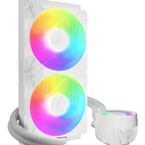 ARCTIC Liquid Freezer III Pro 280 A-RGB (White) Procesorius Universalusis skystinis aušintuvas 12 cm Balta 1 vnt - Image 2