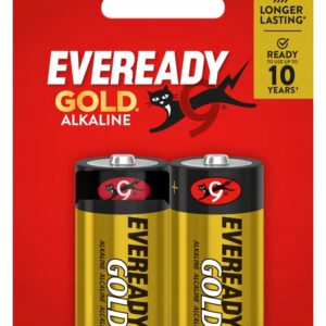 EVEREADY ŠARMINĖ BATERIJA GOLD 14V LR14/2BP/BL2vnt.