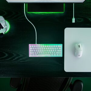 Razer RZ03-04990100-R3M1 klaviatūra Žaidimams USB QWERTY JK tarptautinė Balta