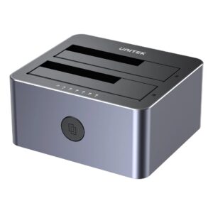 UNITEK KLONAVIMO STOTIS 2X SATA 2,5"/3,5" USB 5GB