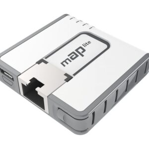 Mikrotik mAP lite Balta Maitinimas per Eternetą (PoE)