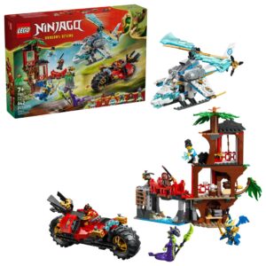 LEGO NINJAGO 71857 Ninja transporto priemonės medžio namelis mūšis