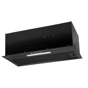 Po spintele įmontuotas gaubtas MAAN Fiugi 2 50 310 m3/h, Juoda