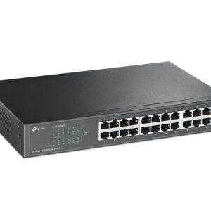 TP-Link TL-SF1024D tinklo komutatorius Ne-valdomas Fast Ethernet (10/100) Pilka - Image 2