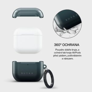 Burga Airpods dėklas, Black Hole - Airpods 4 - Image 4