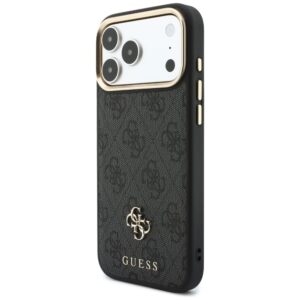Dėklas Guess 4G su Magsafe pinigine, skirtas iPhone 18 Pro / 17 Pro, juodas - Image 2