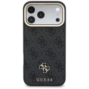 Dėklas Guess 4G su Magsafe pinigine, skirtas iPhone 18 Pro / 17 Pro, juodas - Image 3