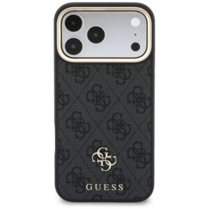 Dėklas Guess 4G su pinigine Magsafe, skirtas iPhone 18 Pro Max / 17 Pro Max, juodas - Image 3