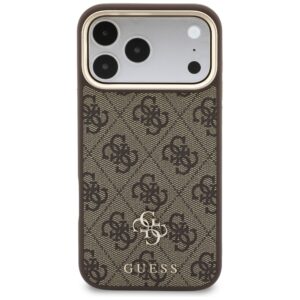 Dėklas Guess 4G su pinigine Magsafe, skirtas iPhone 18 Pro Max / 17 Pro Max, rudas - Image 3