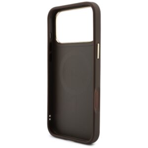 Dėklas Guess 4G su pinigine Magsafe, skirtas iPhone 18 Pro Max / 17 Pro Max, rudas - Image 7