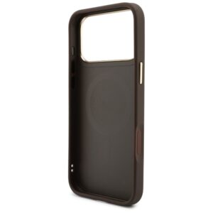 Dėklas Guess 4G su pinigine ir dirželiu Magsafe, skirtas iPhone 18 Pro Max / 17 Pro Max, rudas - Image 7