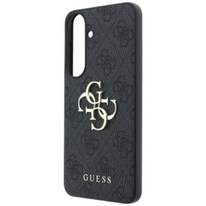Guess Embossed 4G Ring Classic Logo MagSafe dėklas Samsung Galaxy S26 FE juodas - Image 5